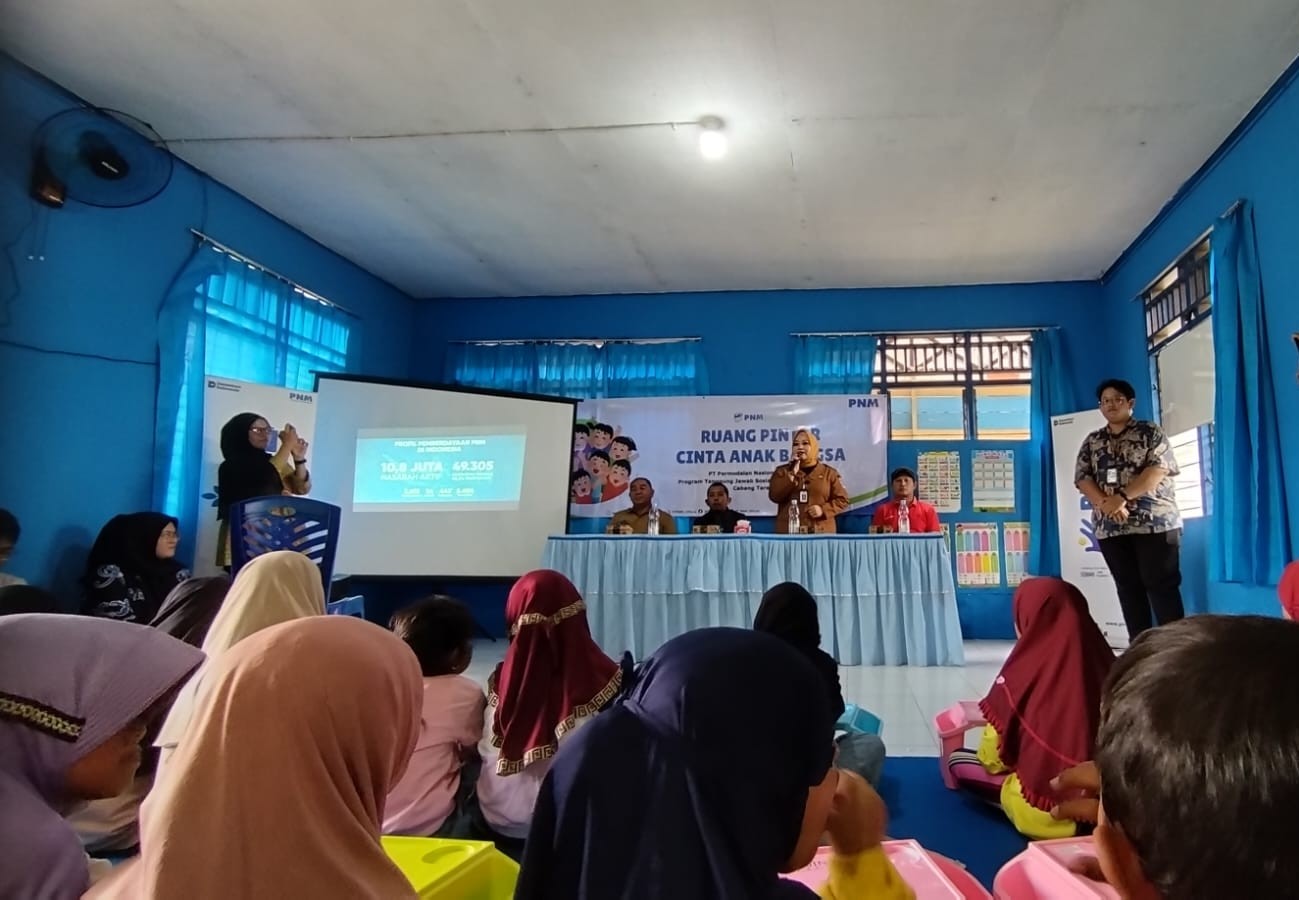 Peresmian Pembukaan Ruang Pintar Cinta Anak Bangsa